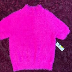 NWT Anthropologie Pilcro Pink Fuzzy Sweater